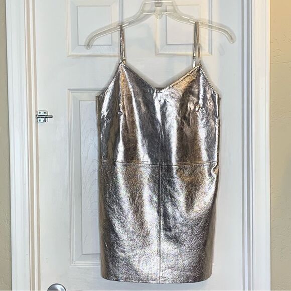 Walter Baker Vana Dress in Silver Size Medium - Picture 3 of 15
